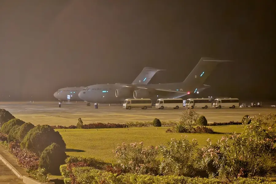 IAF denies GPS spoofing claims during Myanmar relief effort