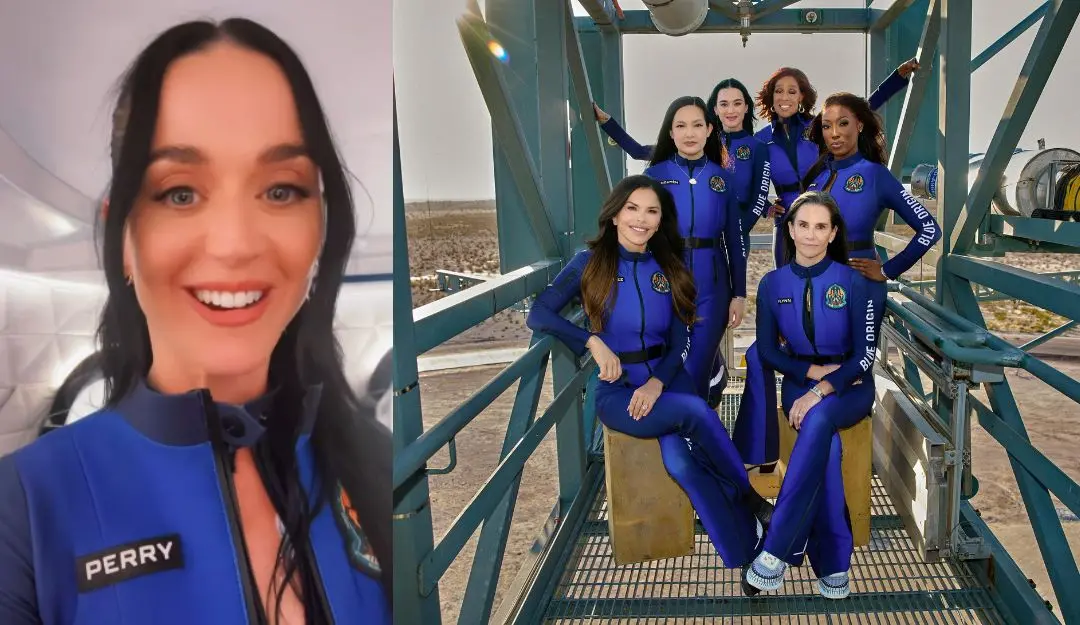 Katy Perry, Lauren Sánchez, Gayle King, Aisha Bowe, Amanda Nguyen, and Kerianne Flynn | Photo: instagram/katyperry, X/BlueOrigin