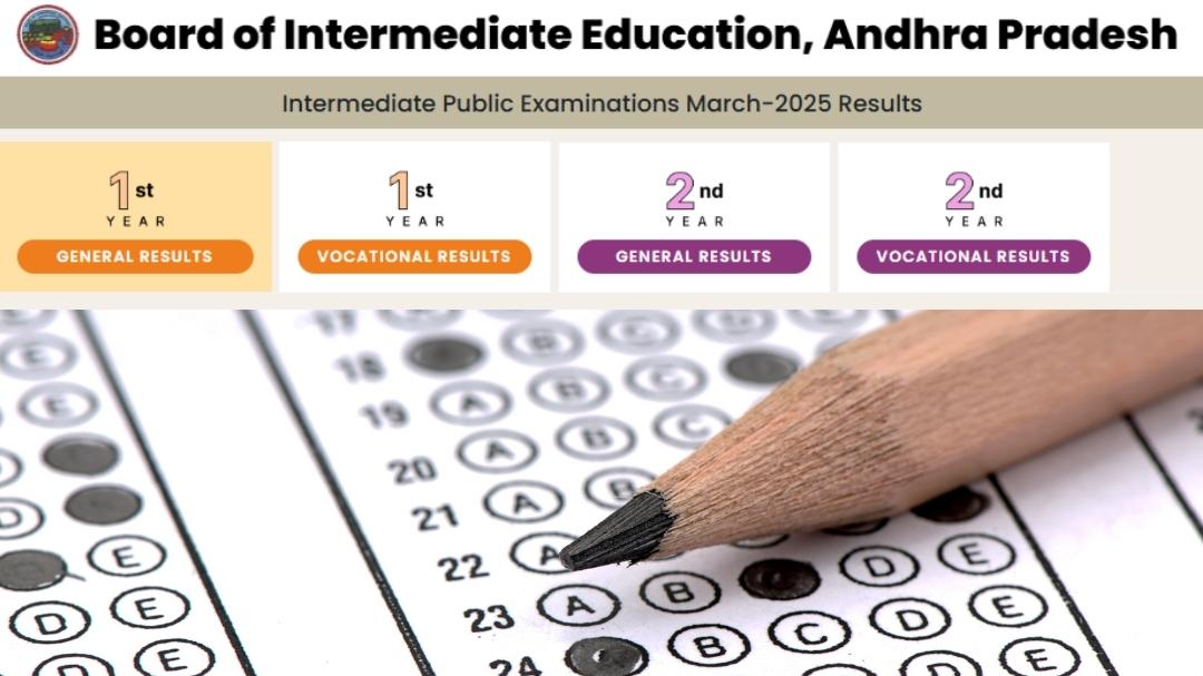 AP Inter Results 2025 announced: 78% pass in 2nd year, 67% in 1st year ...