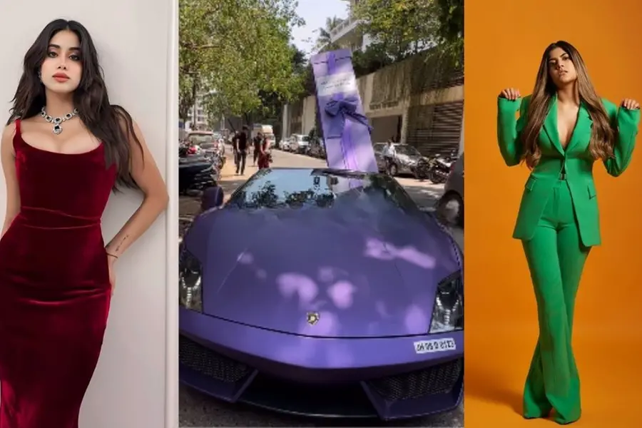 Lilac Lambo for Janhvi! Ananya Birla's ₹4.99 crore gift leaves the internet buzzing