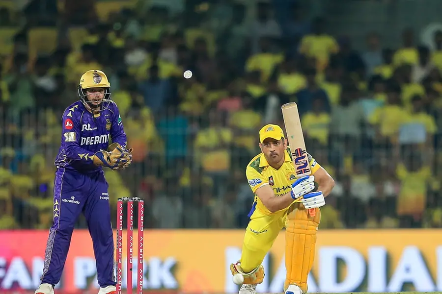 Low score drama in Chennai: KKR spinners dismantle CSK to 103/9