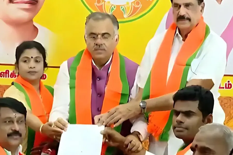 Nainar Nagendran all set to take charge as TN BJP chief; Annamalai to step into national role