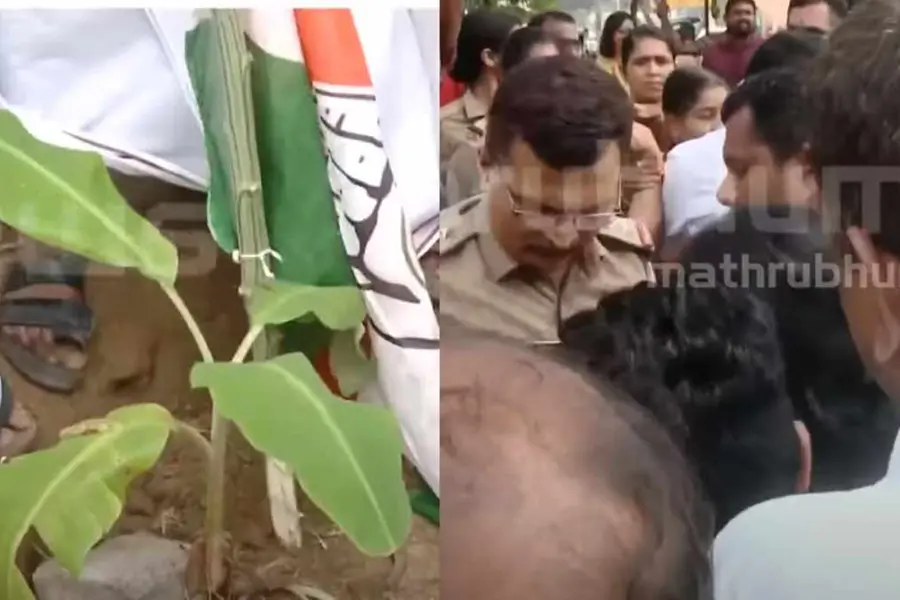 Protest erupts in Palakkad over naming of Skill Centre after RSS founder Hedgewar | WATCH