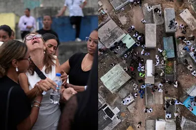 Burials begin as the search ends for victims in the Dominican nightclub collapse that killed 221