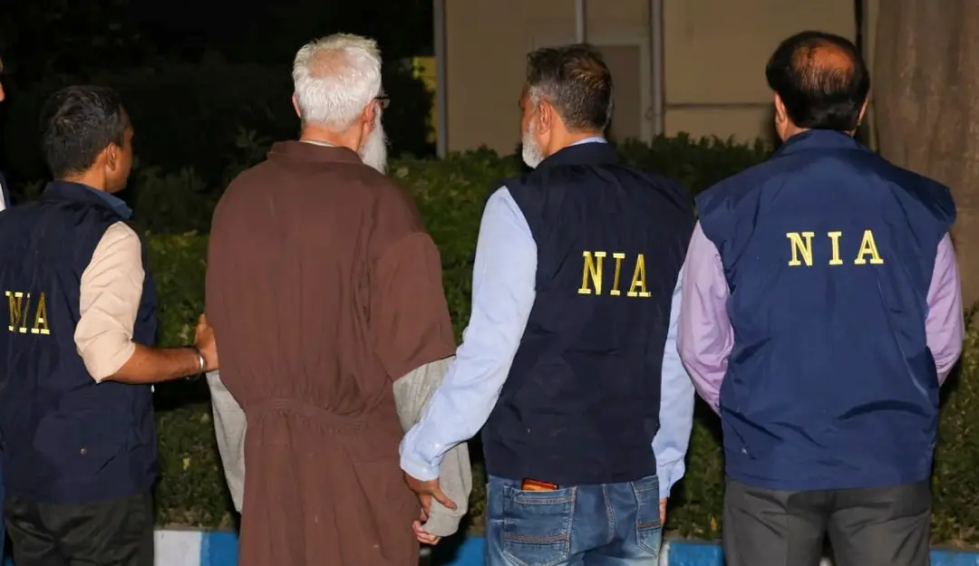 National Investigation Agency (NIA) arrests Tahawwur Hussain Rana following his successful extradition from the United States, in New Delhi on Thursday. | Photo: ANI
