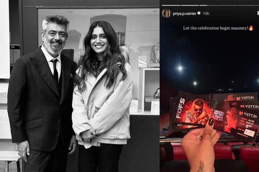 'You made me feel like I belong...': Priya Prakash Varrier's post for Ajith melts hearts