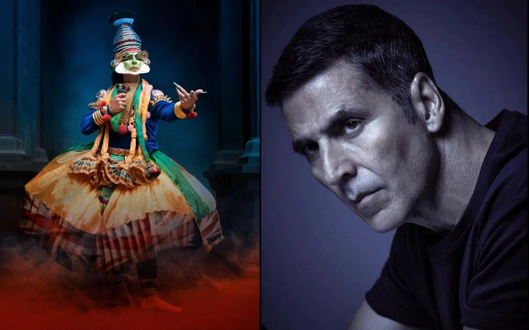 From (L) Akshay Kumar in 'Kathakali' attire | Photo: Facebook/ Akshay Kumar