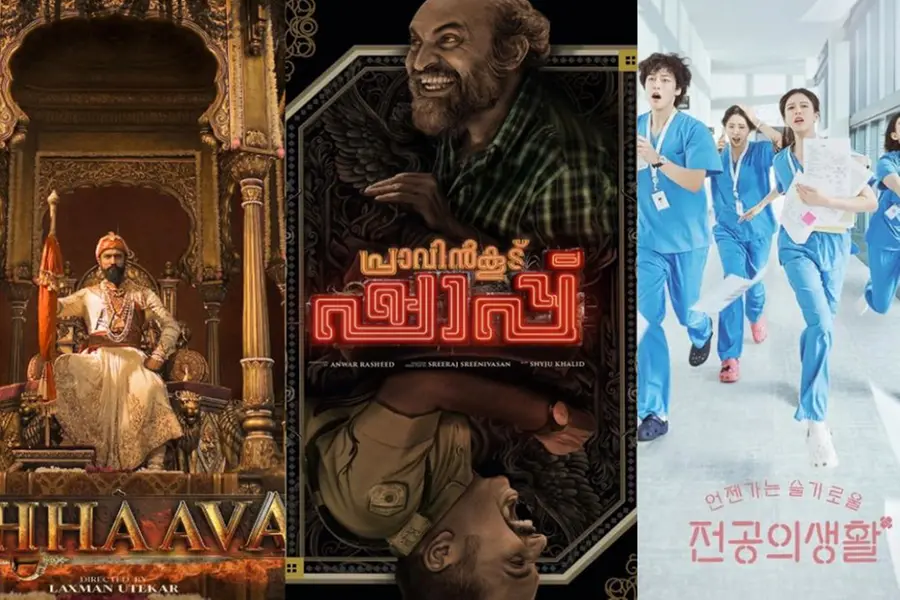 OTT releases this week: ‘Chhaava,’ ‘Pravinkoodu Shappu,’ ‘Resident Playbook’ and more