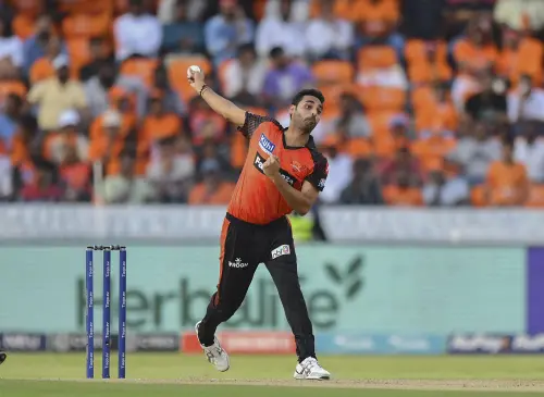 Bhuvaneshwar Kumar (File photo) | Photo: PTI