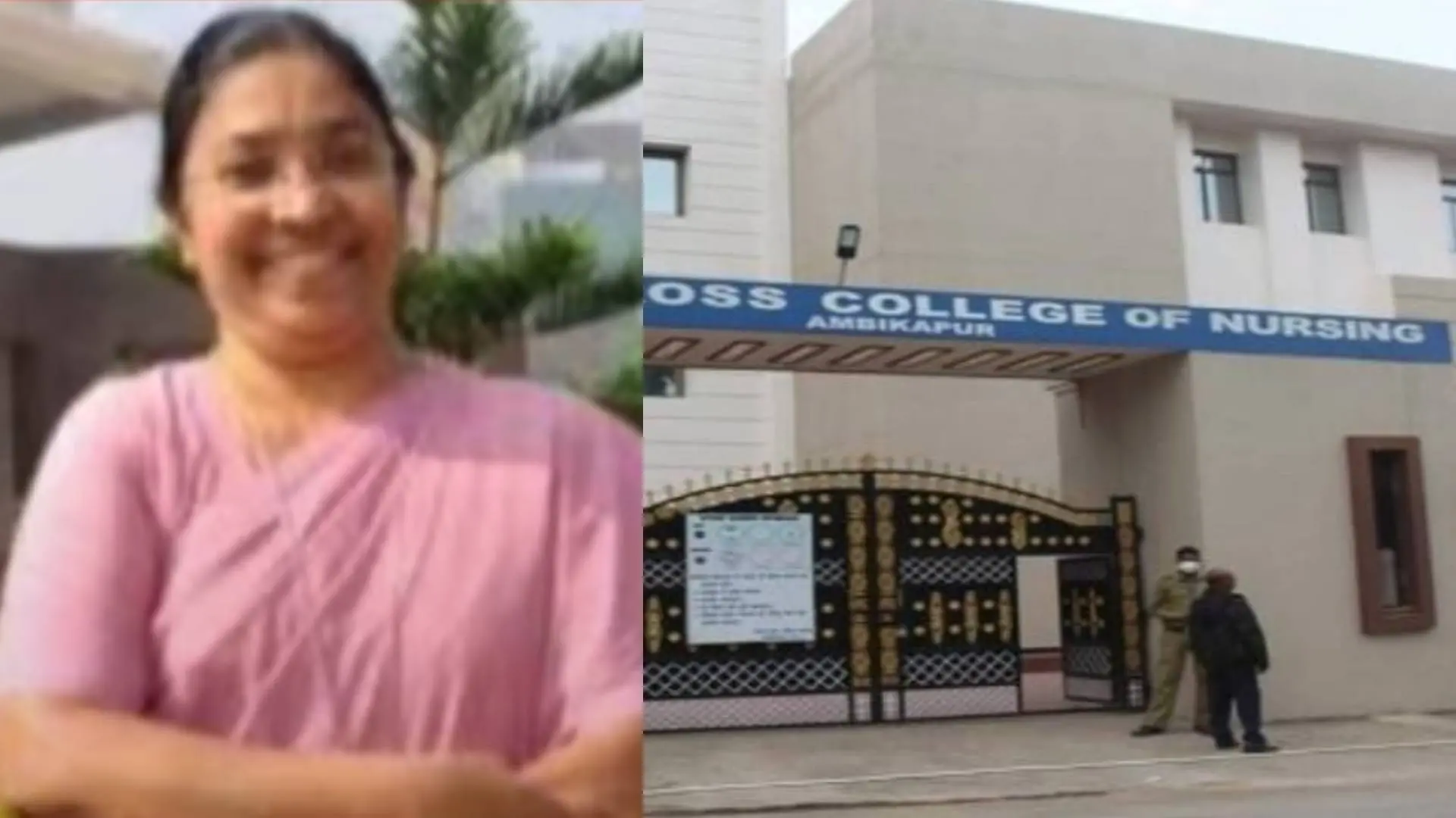 Sister Bincy Joseph, Nursing College | Photo: Screengrab/ Mathrubhumi News