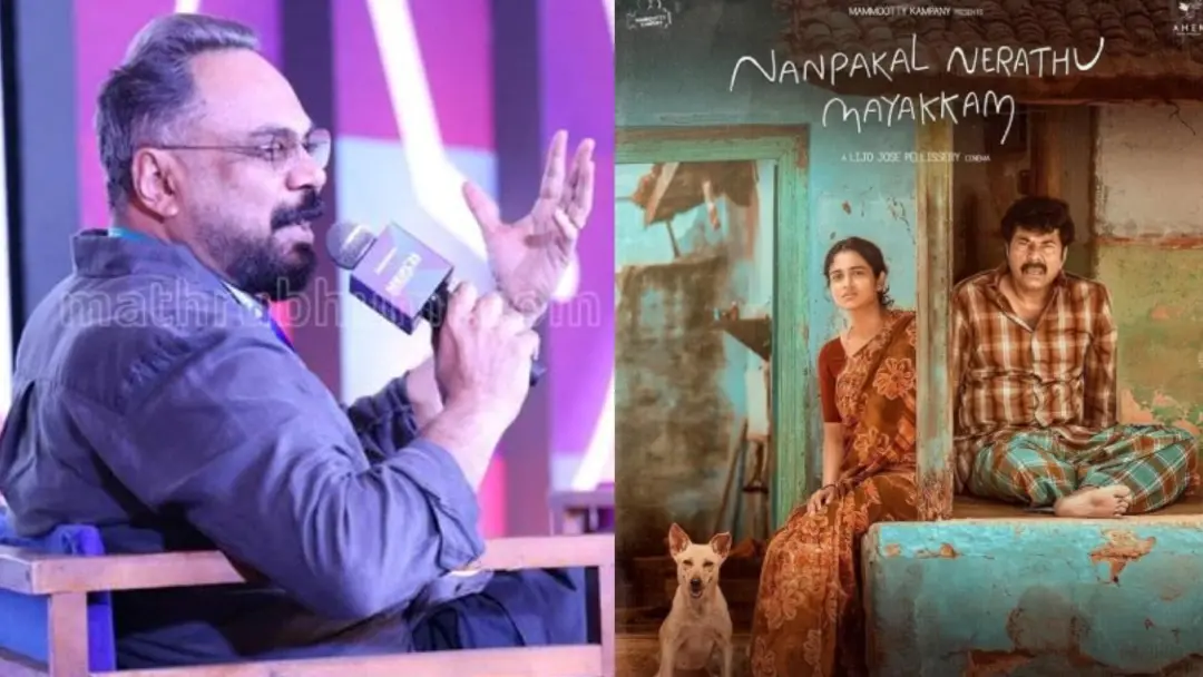 From (L) Prakash Varma and poster of 'Nanpakal Nerathu Mayakkam'. | Photos: MBI/IIMDb