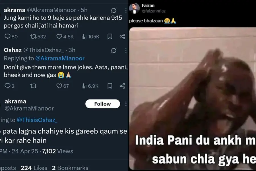 Please release water I got soap in my eyes: Pakistan's self-trolling memes go viral |