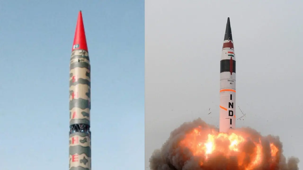 Shaheen, Agni missiles