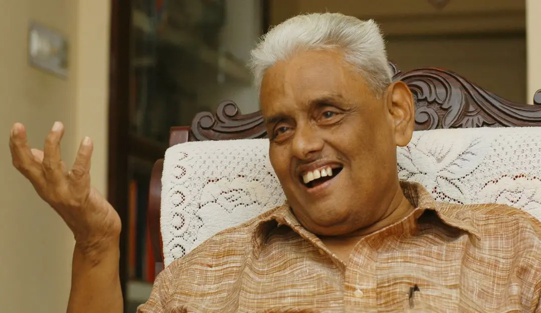 MGS Narayanan (Photo: Mathrubhumi)