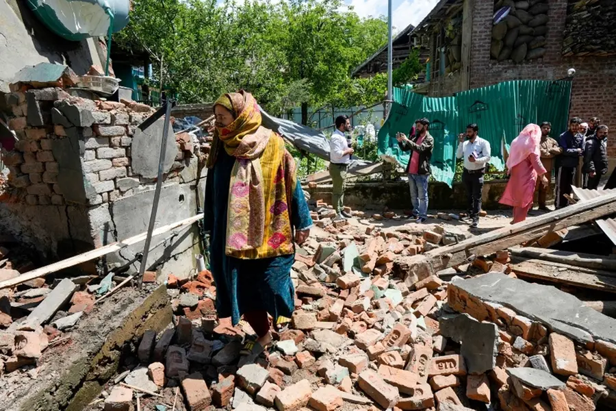 Shocking footage: Govt demolishes 5 homes linked to Pahalgam terror attack suspects