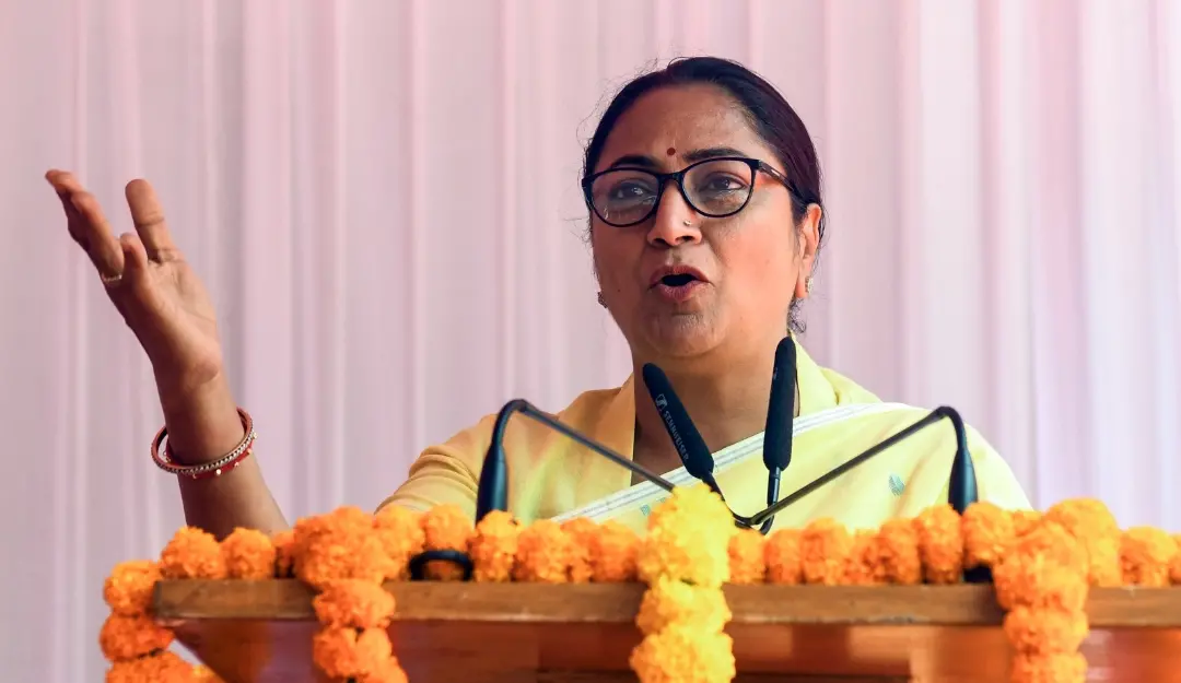Delhi Chief Minister Rekha Gupta. | Photo: PTI