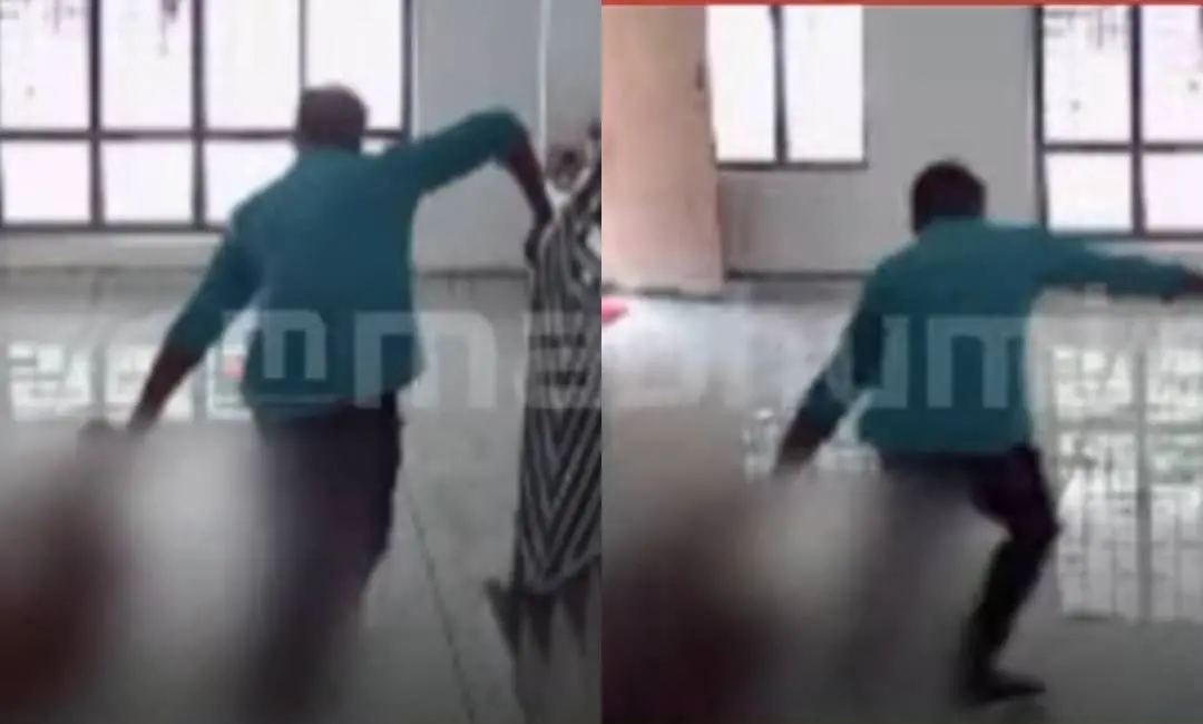 Home nurse Vishnu assaulting Alzheimer`s patient