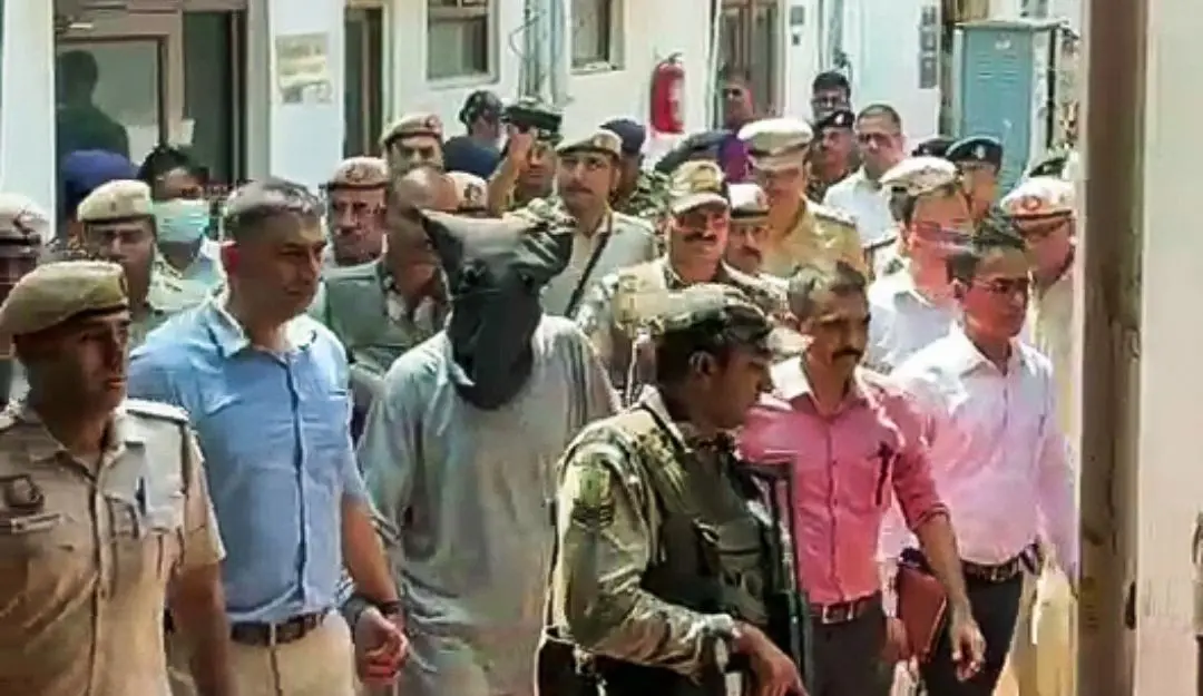 26/11 Mumbai attacks accused Tahawwur Rana brought to Patiala House court after the end of his 18-day NIA remand | Photo: ANI