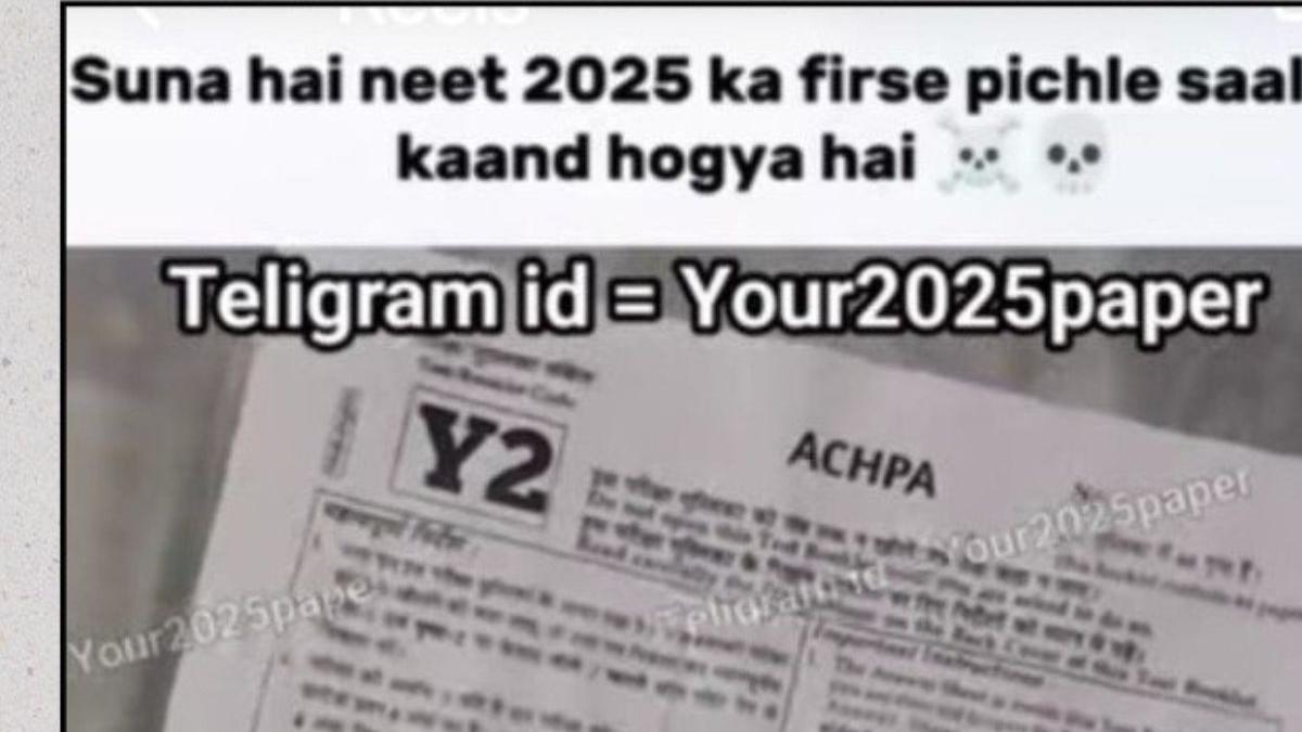 Did NEET 2025 exam paper leak? Here's what PIB fact-check uncovered