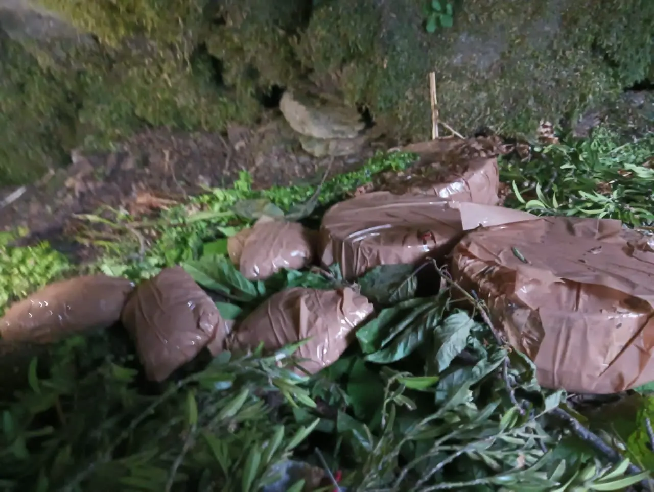 Hideout busted in Hari Marote village in Surankot sector of Poonch district with recovery of five IEDs | Photo: X/ ANI