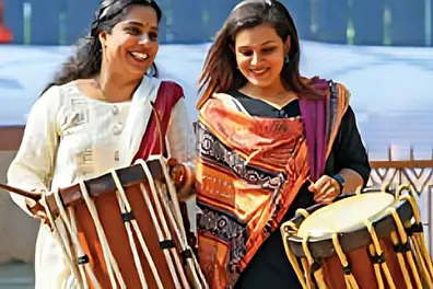 Breaking barriers at Thrissur Pooram: Aswathi and Archana make history as first women to play chenda