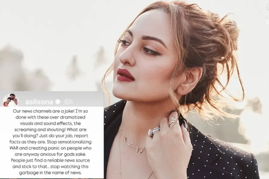 ‘Report facts, not panic’: Sonakshi Sinha calls out media sensationalism in India-Pakistan conflict