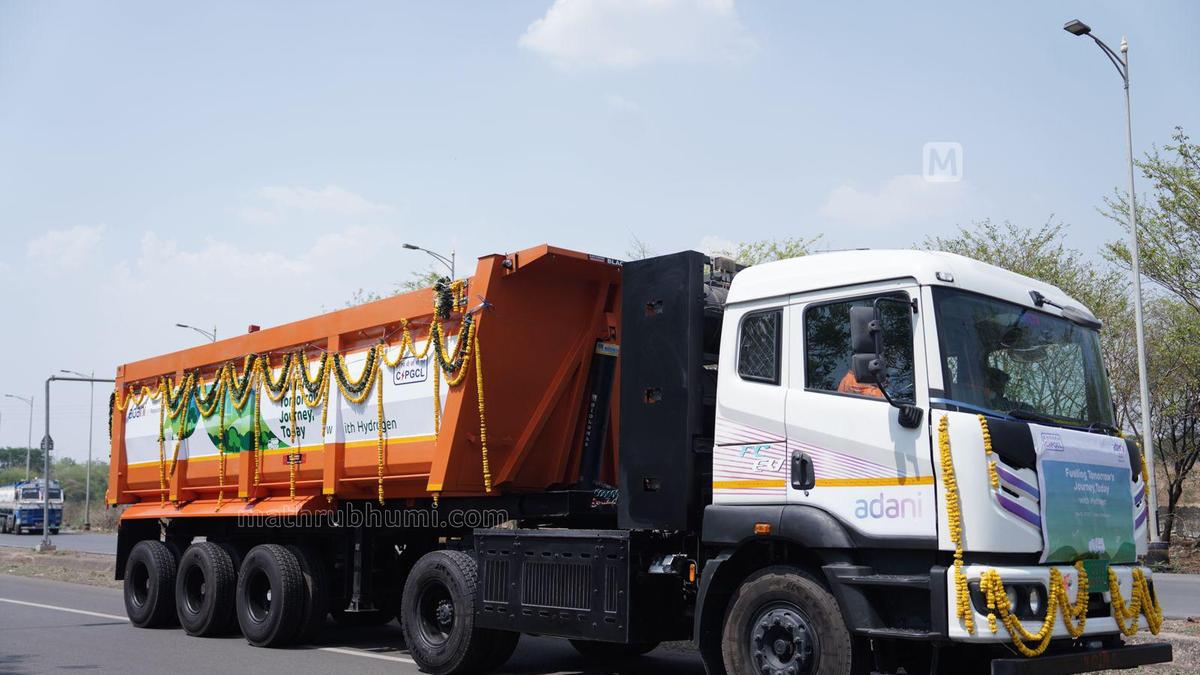 Adani Enterprises Launches India's First Hydrogen Fuel Cell Truck in Chhattisgarh