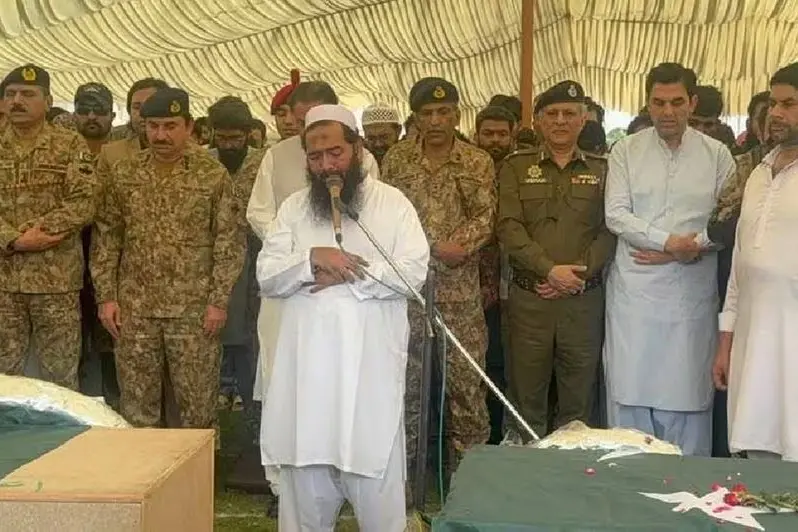 Masood Azhar’s family member funeral