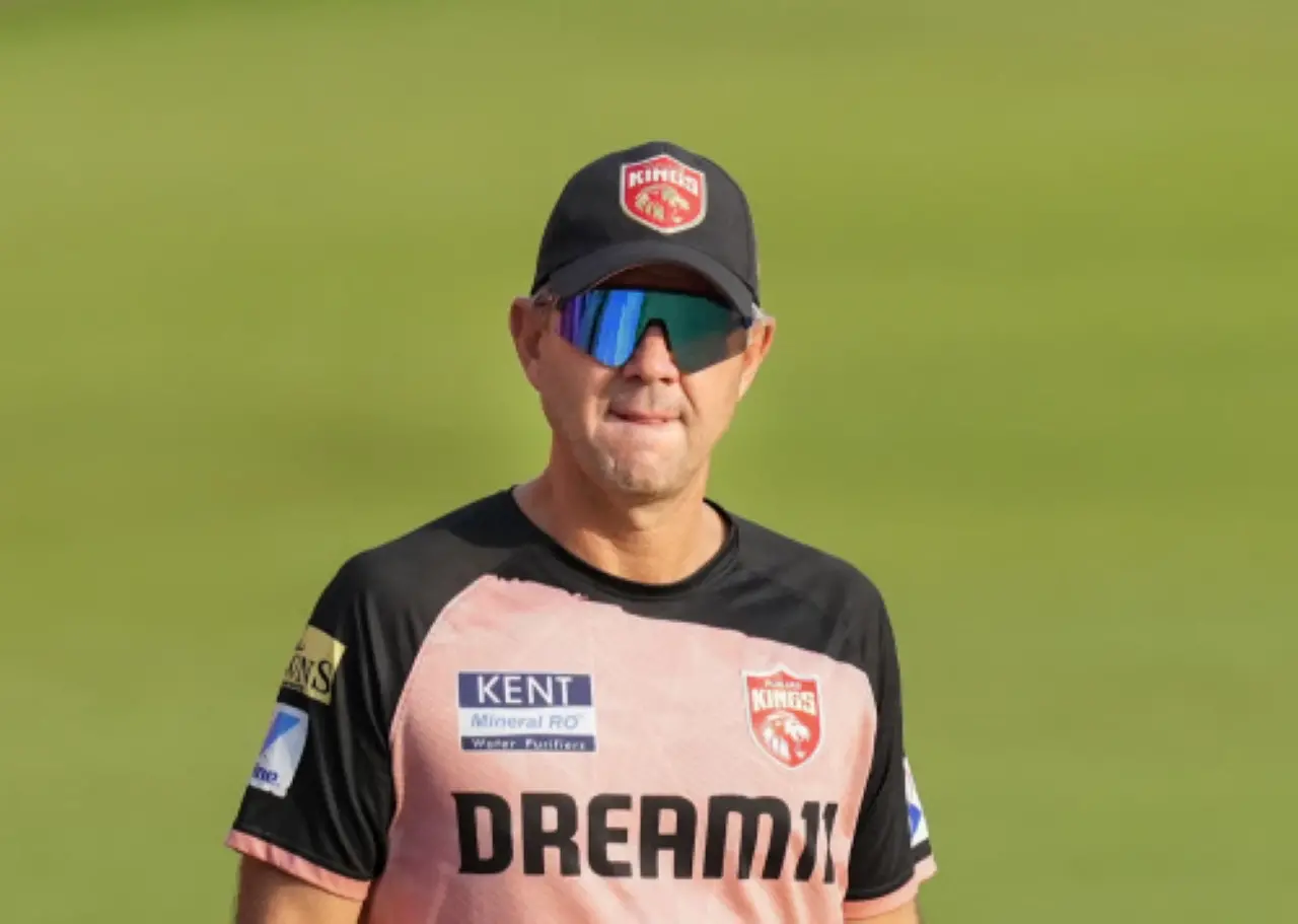 Punjab Kings' Head Coach Ricky Ponting during a practice session ahead of an IPL match. | Photo: PTI
