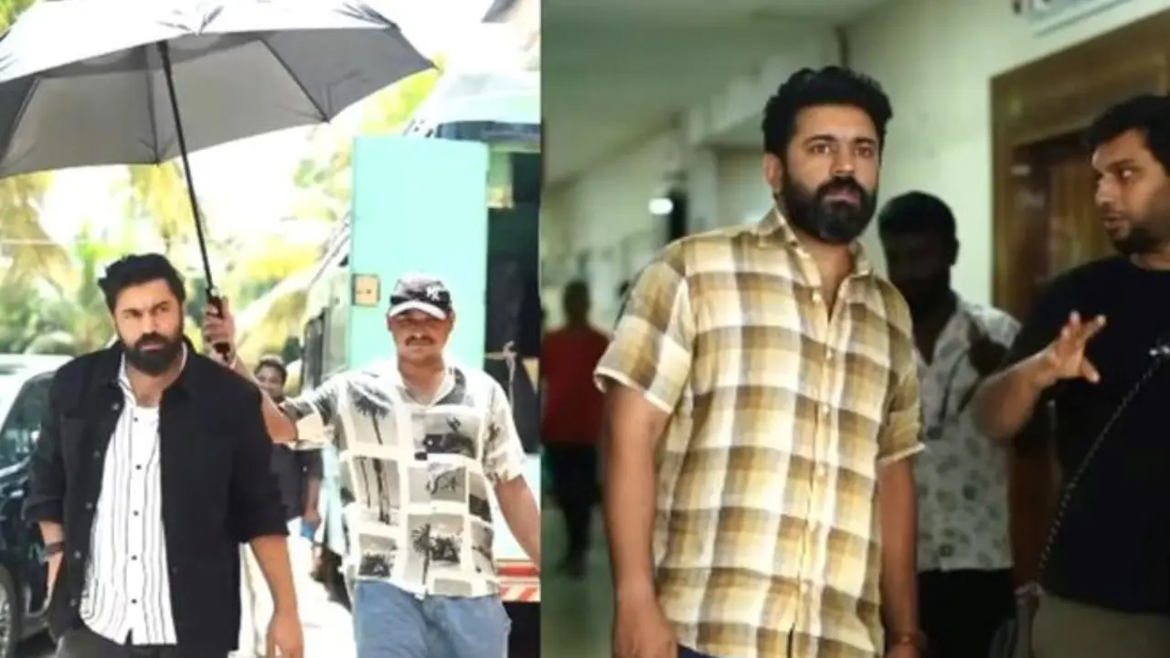 Nivin Pauly in the sets of 'Baby Girl' | Photo: Screengrab/ Facebook: Listin Stephen