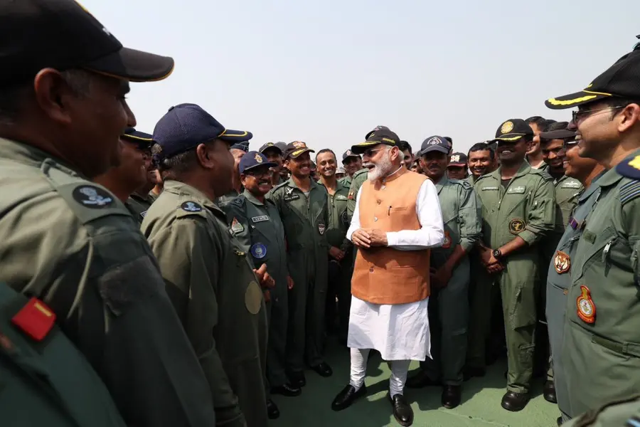 PM Modi visits Adampur air base; meets India’s bravehearts | PHOTOS