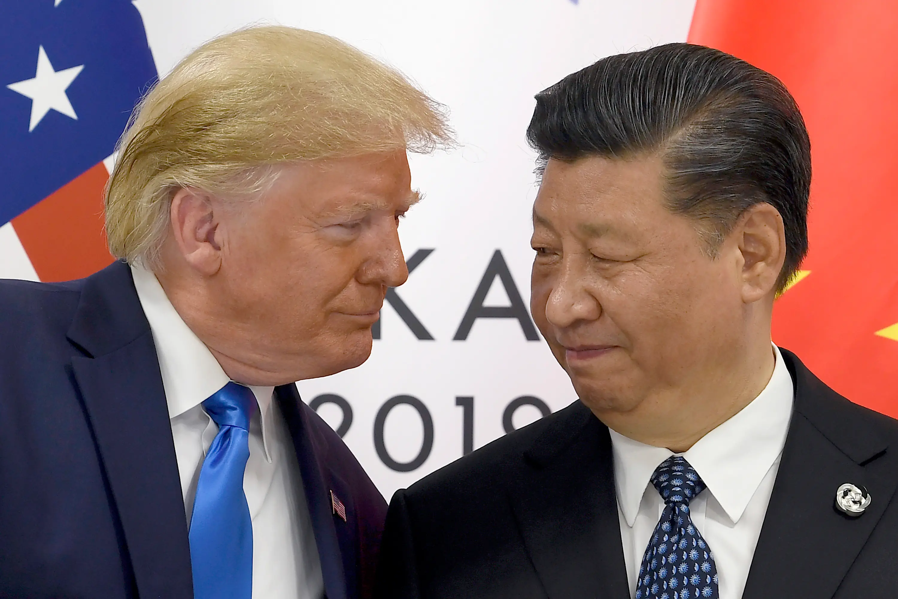 US President Donald Trump with Chinese President Xi Jinping | AP File
