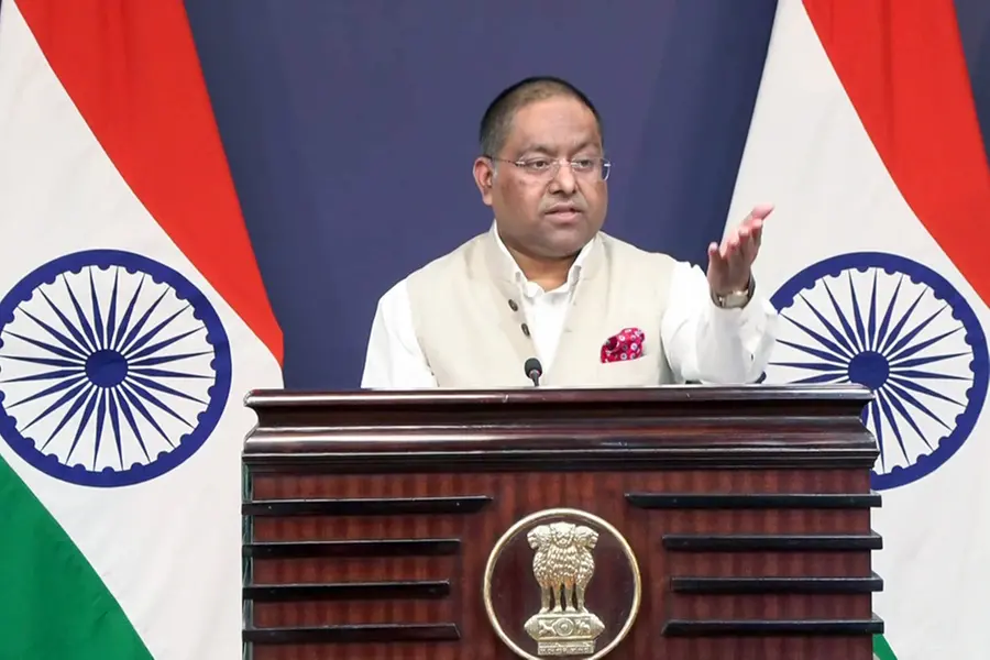 MEA Spokesperson Randhir Jaiswal