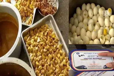 Rotten meat, eggs seized at Kochi catering unit supplying food to Vande Bharat trains