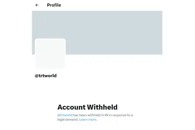 TRT World’s X account withheld in India as ‘Boycott Turkey’ gains momentum