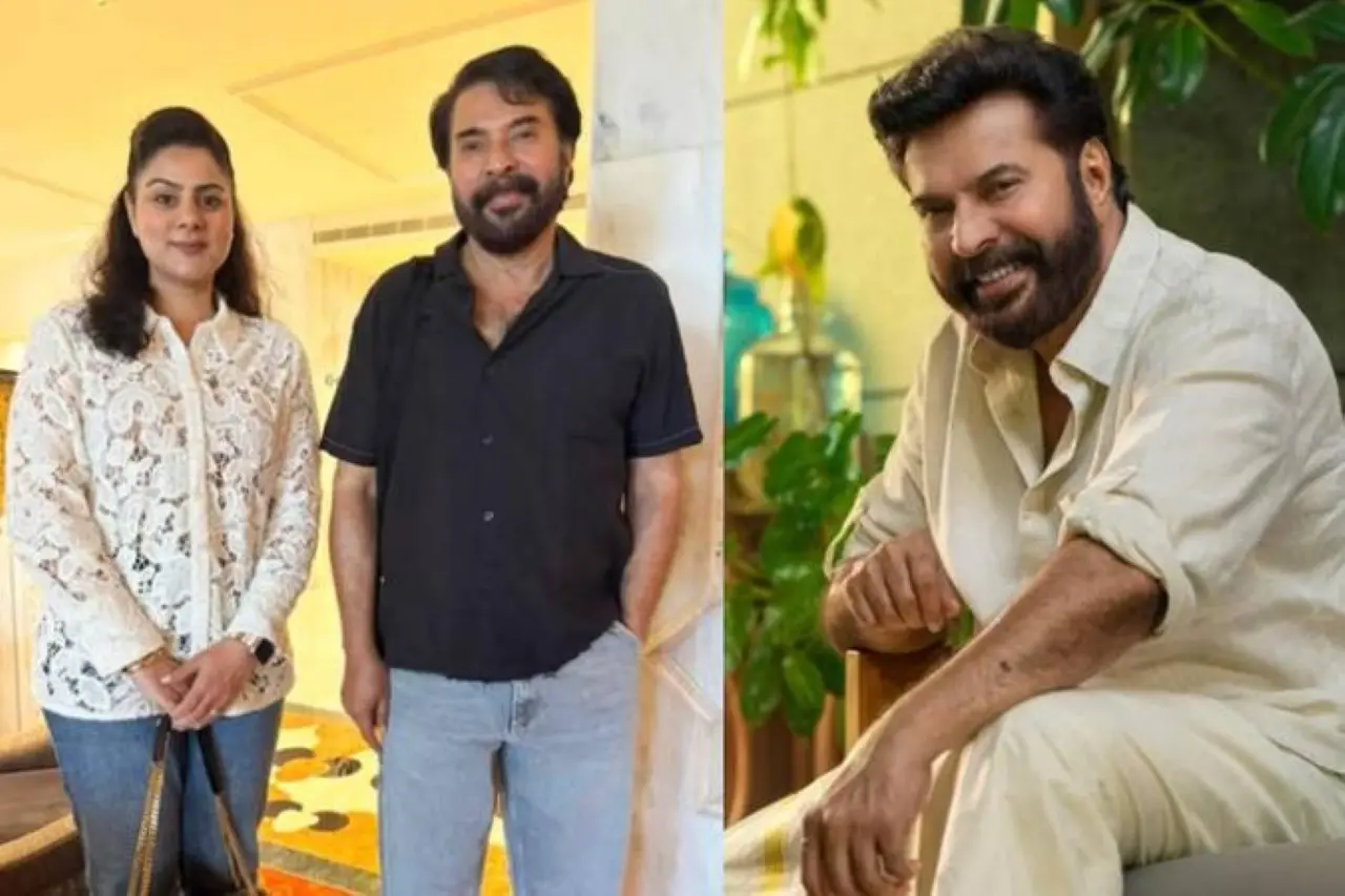 Dietitian Natasha Mohan and Mammooty | Photo: Instagram
