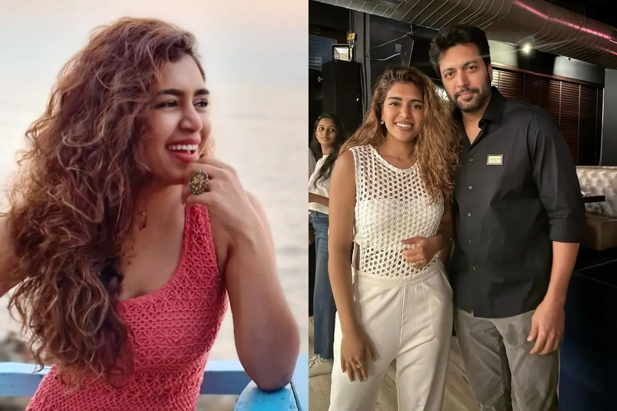 Kenishaa Francis, Ravi Mohan | Photo: instagram/keneeshaa1
