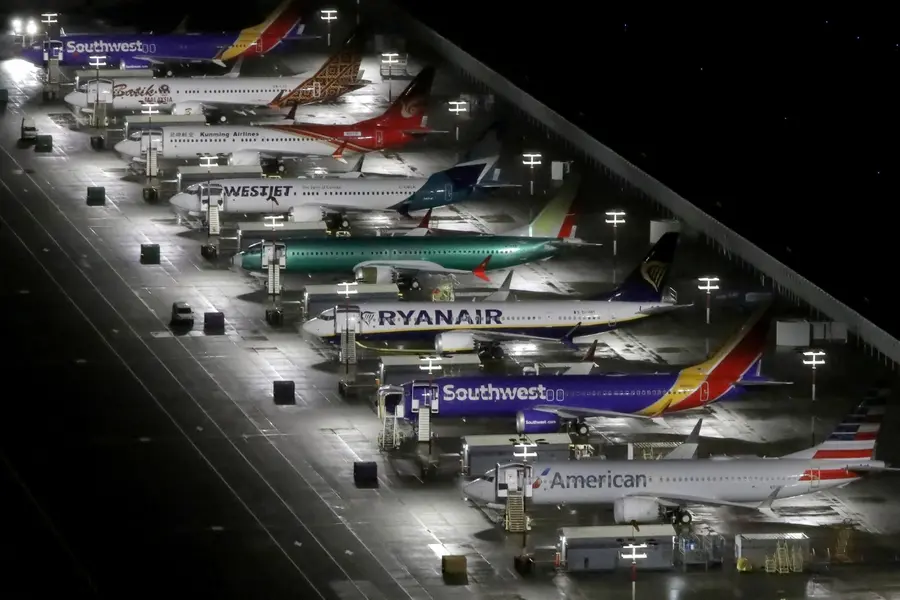 Boeing 737 Max airplanes
