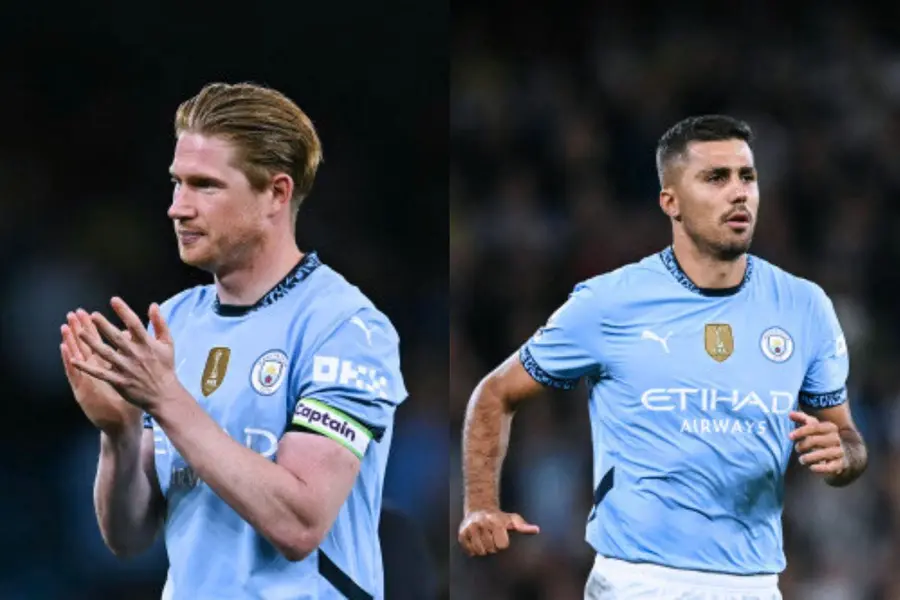 Tears for De Bruyne, cheers for Rodri as Man City close in on Champions League