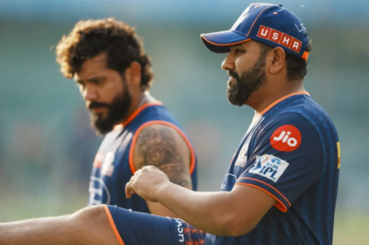 Rohit Sharma during a training session | Photo: Agencies