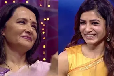 Video of Amala smiling and applauding Samantha goes viral | WATCH