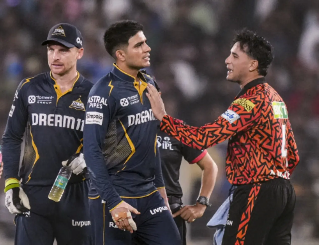 From (L) Shubman Gill and Abhishek Sharma | Photo: PTI