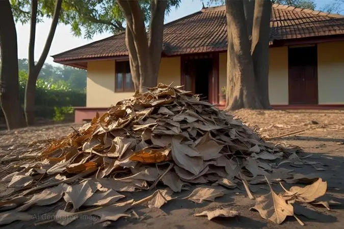 Suchitwa Mission urges residents to stop burning dry leaves; suggests eco-friendly alternatives instead