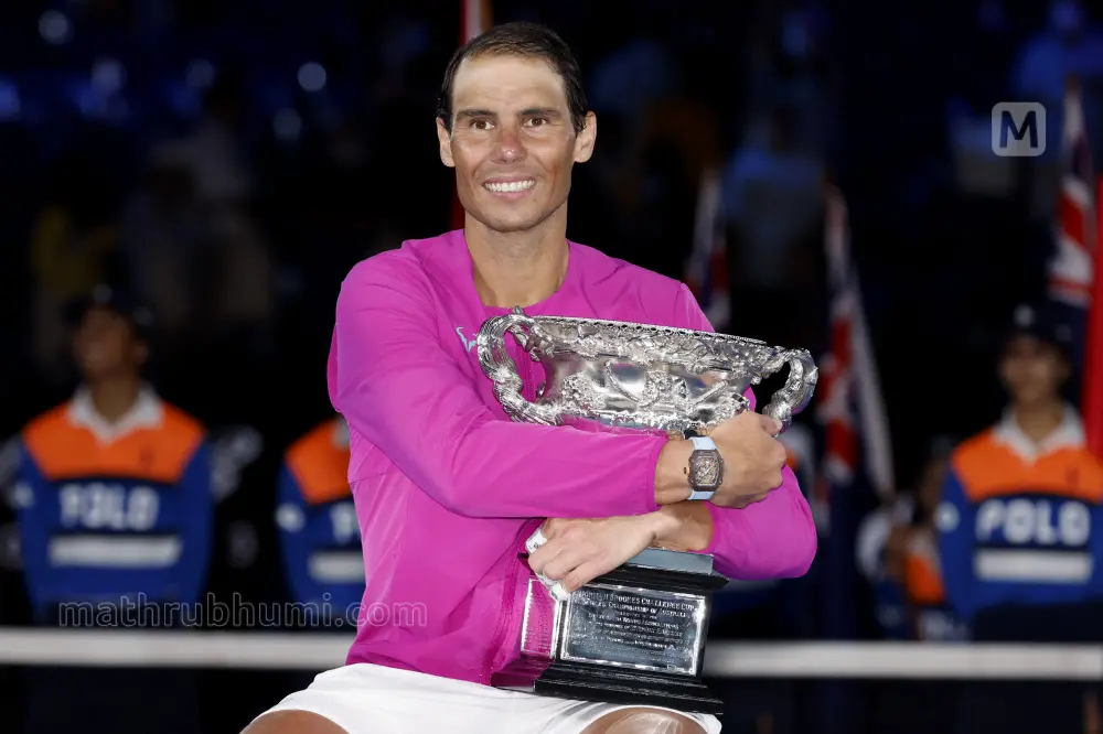 A career spanning 20 years, Nadal secured 22 Grand Slam championships, with 14 of those victories taking place on the clay courts of Roland Garros.