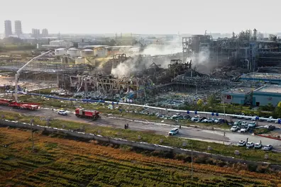 Five killed, several missing after explosion at major chemical plant in China