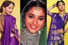 സിനിമയില്‍ മാധുരി ദീക്ഷിത് ധരിച്ച ആ സാരിയും ലെഹങ്കയും ഇന്ത്യന്‍ വിവാഹങ്ങളില്‍ നിറഞ്ഞു