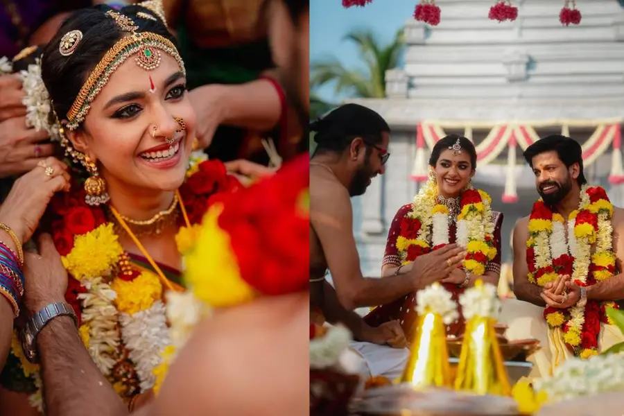 കീര്ത്തി സുരേഷ് വിവാഹിതയായി