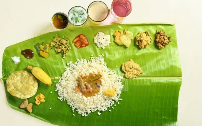 ഓണസദ്യ / ഫോട്ടോ: മധുരാജ്