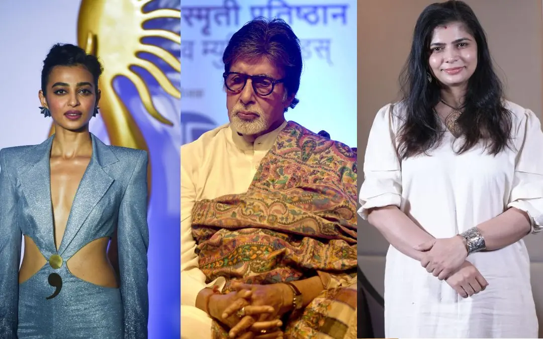 രാധികാ ആപ്തേ, അമിതാഭ് ബച്ചൻ, ചിന്മയി ശ്രിപദ