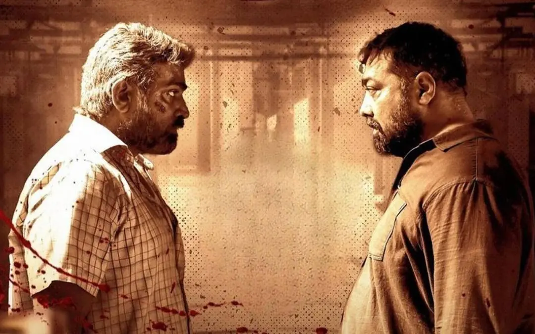 Vijay Sethupathi and Anurag Kashyap in Maharaja (courtesy: anuragkashyap10)